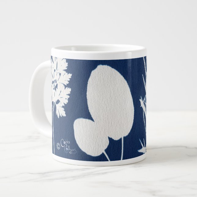 Parsley Sage Rosemary and Thyme (20 oz) Giant Coffee Mug (Front Left)