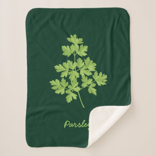 Parsley Sherpa Blanket