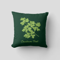 Parsley Throw Pillow