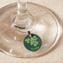 Parsley Wine Charm