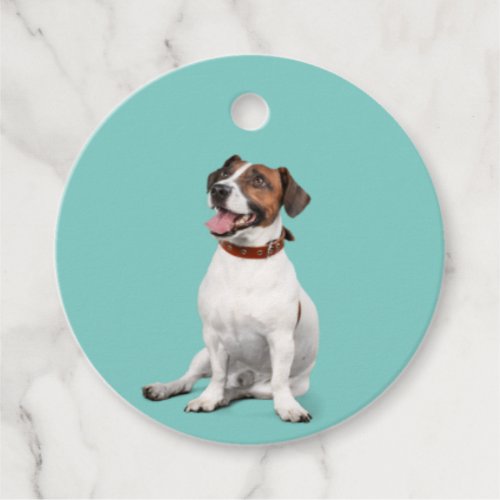 Parson Jack Russell Puppy  Favor Tags