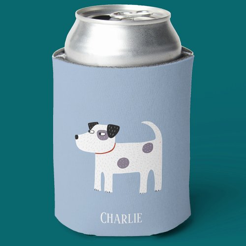 Parson Jack Russell Terrier Dog Personalized Can Cooler