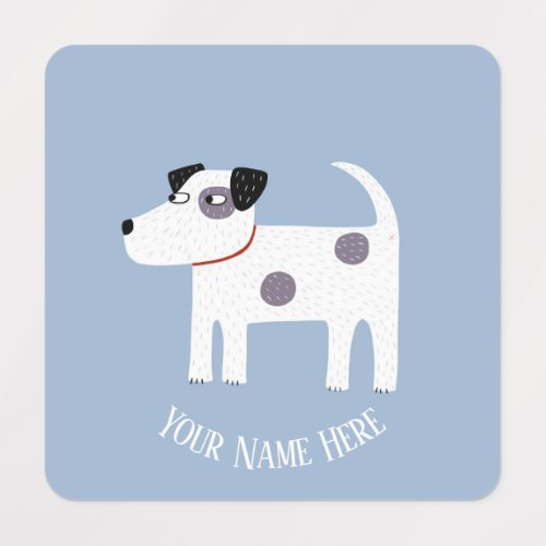 Parson Jack Russell Terrier Dog Personalized Labels