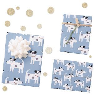 Parson Jack Russell Terrier Dog Wrapping Paper Sheets