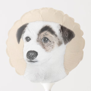Parson Jack Russell Terrier Painting - Dog Art Balloon