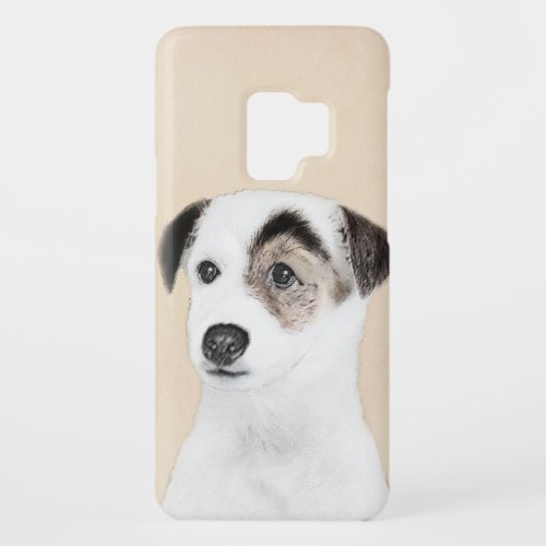 Parson Jack Russell Terrier Painting _ Dog Art Case_Mate Samsung Galaxy S9 Case