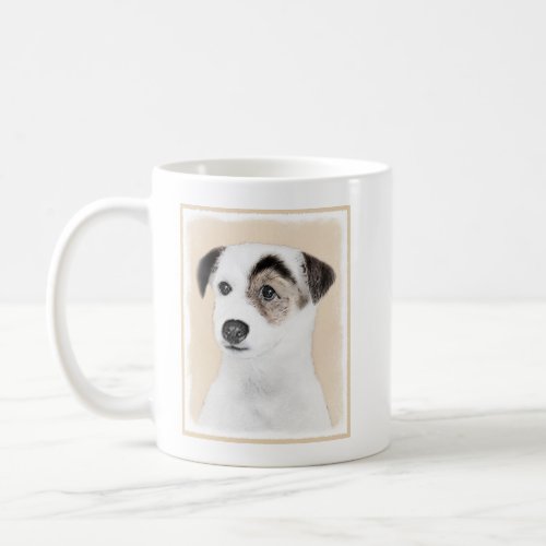 Parson Jack Russell Terrier Painting _ Dog Art Coffee Mug