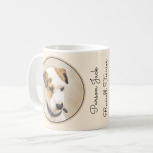 Parson Jack Russell Terrier Painting - Dog Art Coffee Mug
