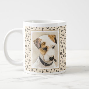 Parson Jack Russell Terrier Painting - Dog Art Giant Coffee Mug