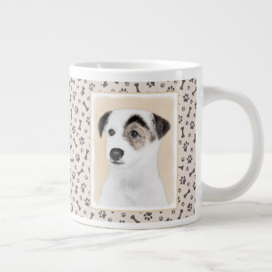 Parson Jack Russell Terrier Painting - Dog Art Giant Coffee Mug