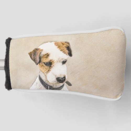 Parson Jack Russell Terrier Painting _ Dog Art Golf Head Cover