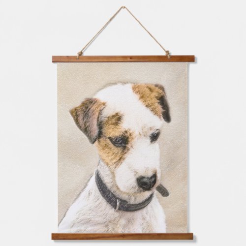 Parson Jack Russell Terrier Painting _ Dog Art Hanging Tapestry