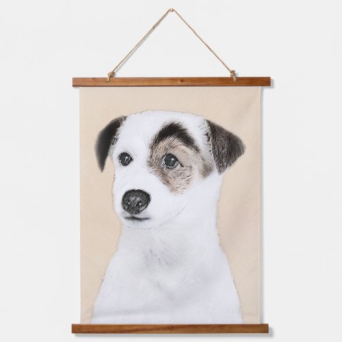 Parson Jack Russell Terrier Painting _ Dog Art Hanging Tapestry