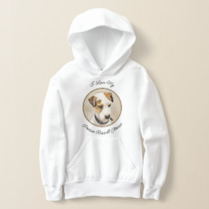 Parson Jack Russell Terrier Painting - Dog Art Hoodie