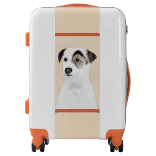 Parson Jack Russell Terrier Painting - Dog Art Lug Luggage
