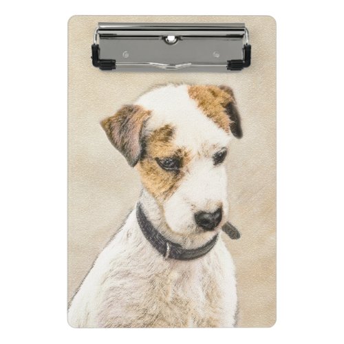 Parson Jack Russell Terrier Painting _ Dog Art Mini Clipboard