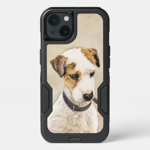 Parson Jack Russell Terrier Painting _ Dog Art iPhone 13 Case