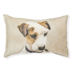 Parson Jack Russell Terrier Painting - Dog Art Pet Bed