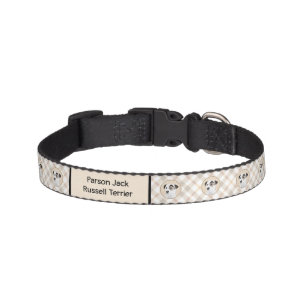 Parson Jack Russell Terrier Painting - Dog Art Pet Collar