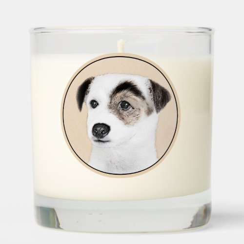 Parson Jack Russell Terrier Painting _ Dog Art Scented Candle