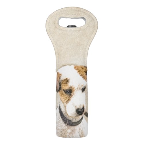 Parson Jack Russell Terrier Painting _ Dog Art Wine Bag