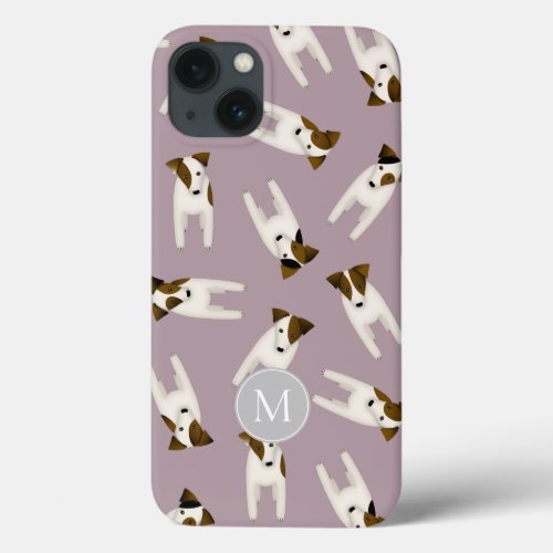 Parson Jack Russell Terriers pattern iPhone 13 Case