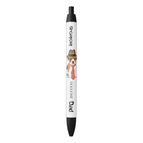 Parson Russell Dad Black Ink Pen