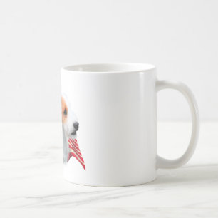 Parson Russell Terrier (broken) Flag Coffee Mug