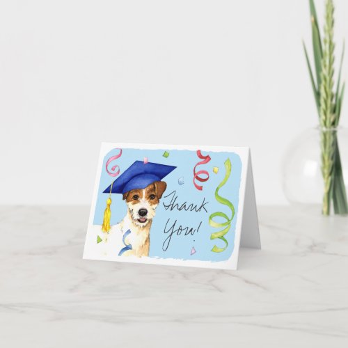 Parson Russell Terrier Graduate Card