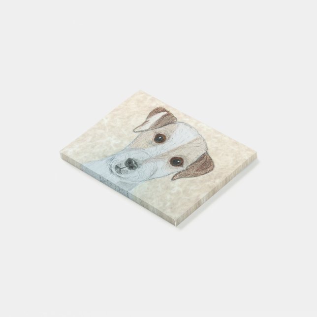 Parson Russell Terrier Post-it Notes (Angled)