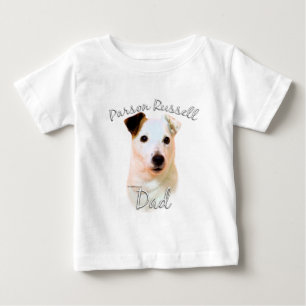 Parson Russell Terrier (smooth) Dad 2 Baby T-Shirt