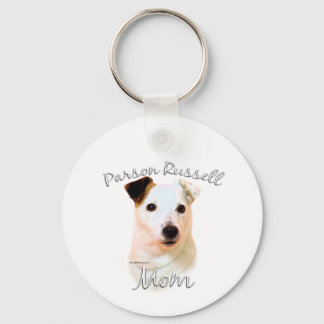 Parson Russell Terrier (smooth) Mom 2 Keychain