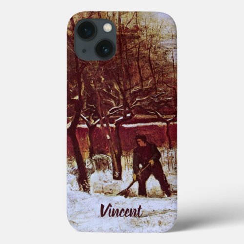 Parsonage Garden at Nuenen by Vincent van Gogh iPhone 13 Case