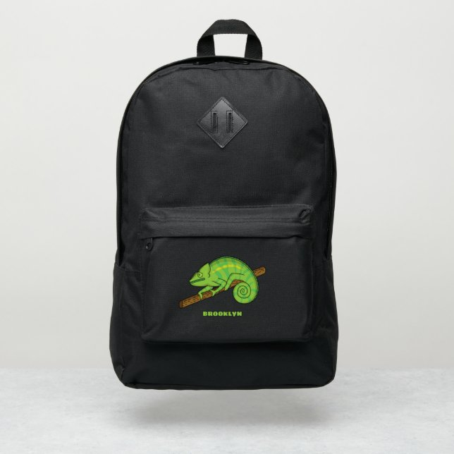 Parson's chameleon illustration port authority® backpack (Front)