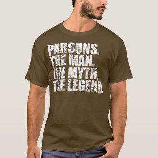 ParsonsParsons Family name Parsons last Name Parso T-Shirt