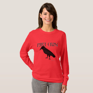Part Crow Ladies Long Sleeve Shirt