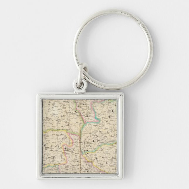 Part of European Russia 15 Keychain (Front)