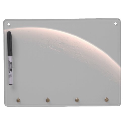 Part Of Mars At The Boundary Of Light And Dark Dry Erase Board With Keychain Holder