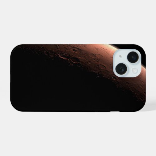 Part Of Mars At The Boundary Of Light And Dark iPhone 15 Case