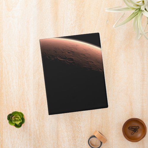 Part Of Mars At The Boundary Of Light And Dark Mini Binder