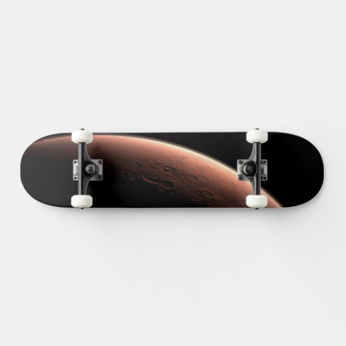 Part Of Mars At The Boundary Of Light And Dark Skateboard