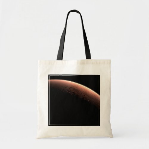 Part Of Mars At The Boundary Of Light And Dark Tote Bag