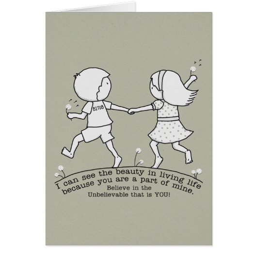 Part of My Life Cards (Front)