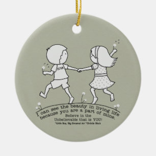 Part of My Life Ceramic Ornament