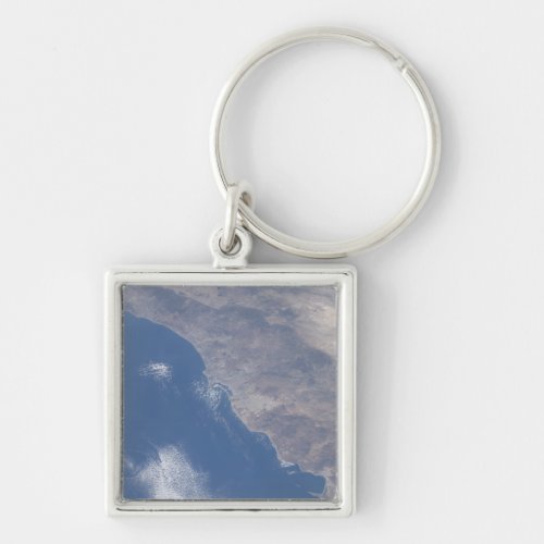 Part of southern California as seen from space Keychain