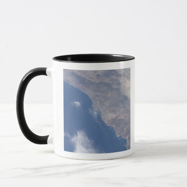 Part of southern California as seen from space Mug (Left)