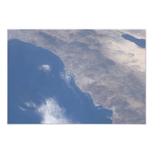 Part of southern California as seen from space Photo Print