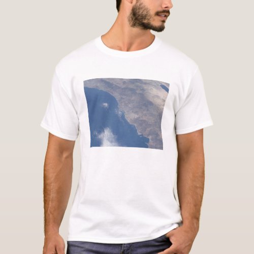Part of southern California as seen from space T_Shirt