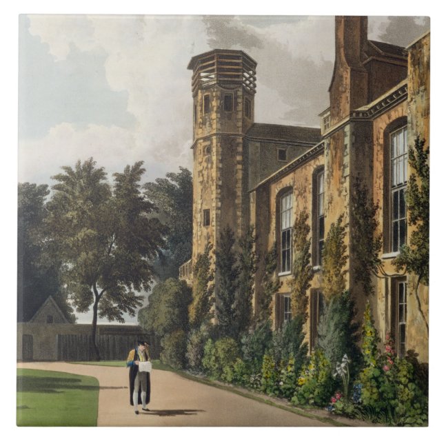 Part of St. Peter's College (Peterhouse) from the Tile (Front)