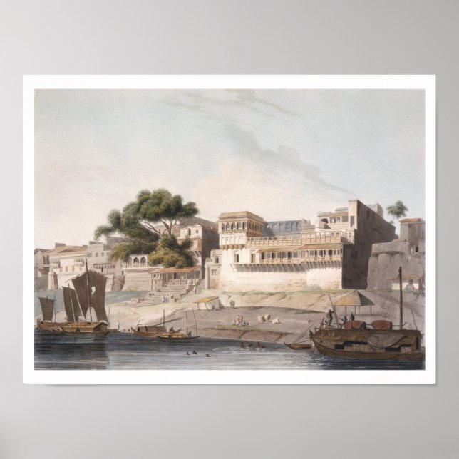 Part of the City of Patna, on the River Ganges, pl Poster (Front)